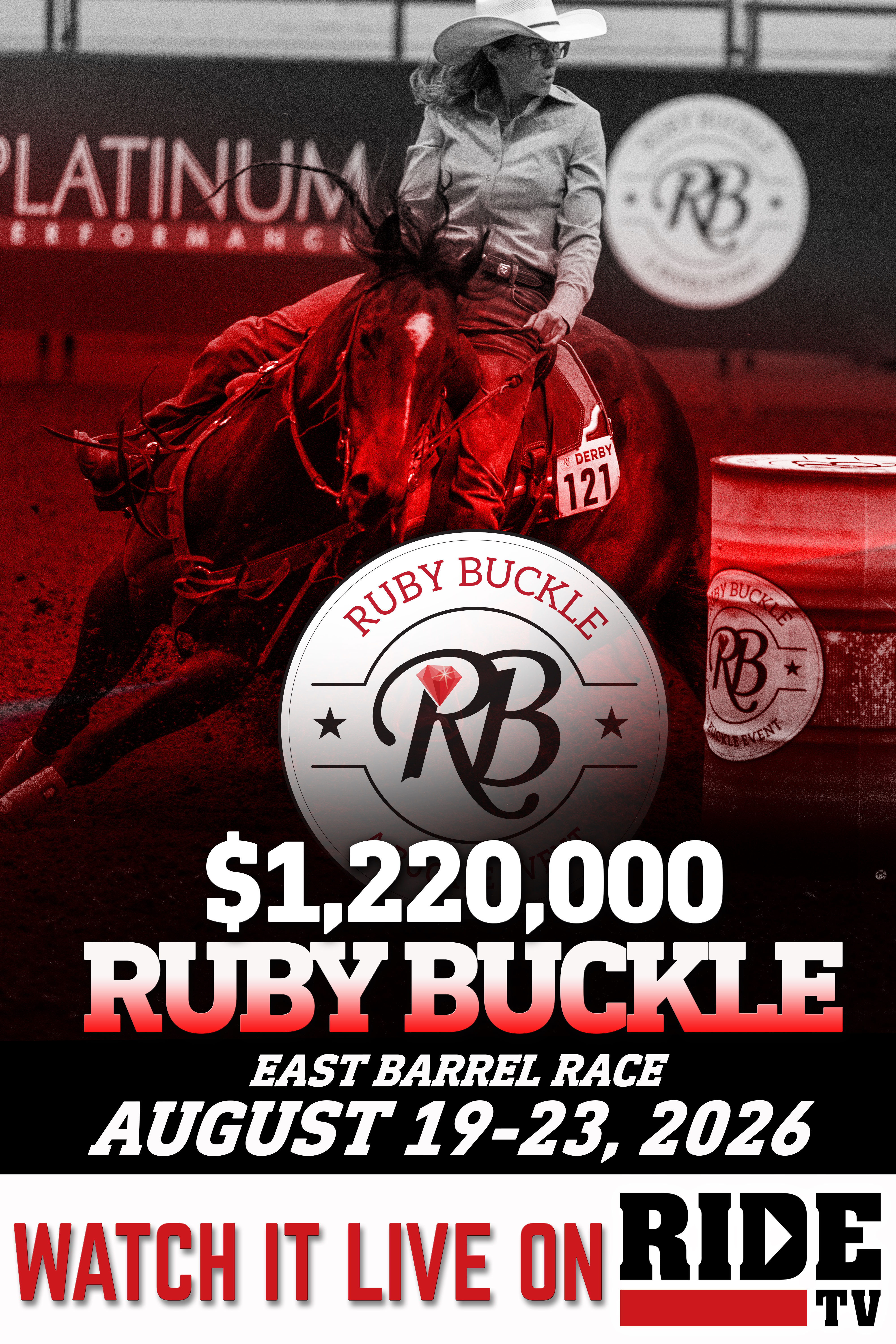 Ruby Buckle