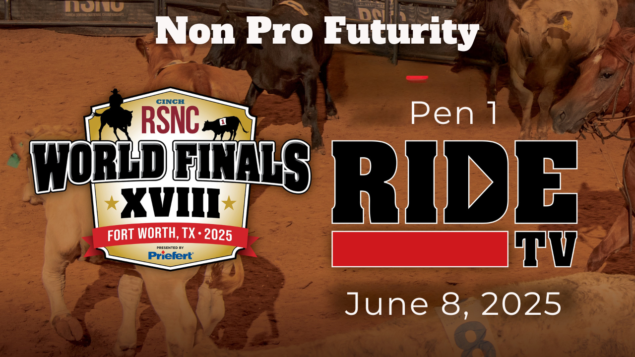 Non Pro Futurity | Cinch RSNC World F...