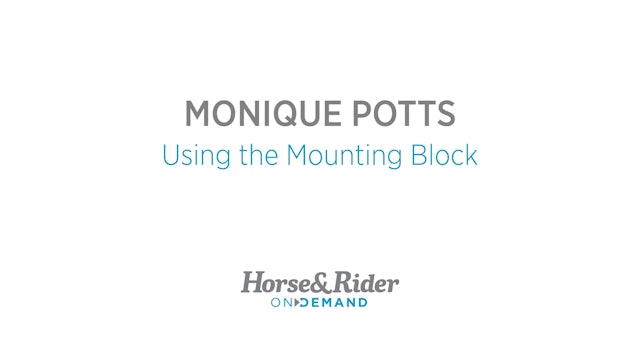 Using the Mounting Block