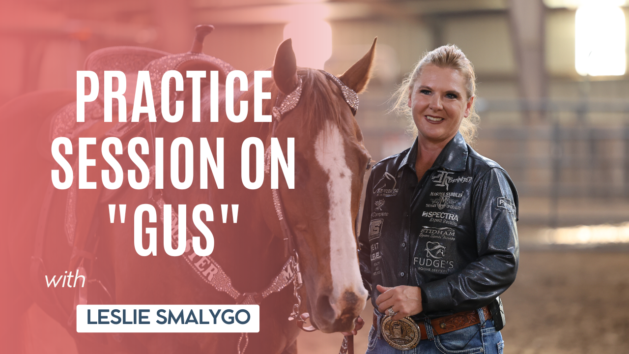 Practice Session on JustAHeartBeatTaFame "Gus" Before the 2024 NFR