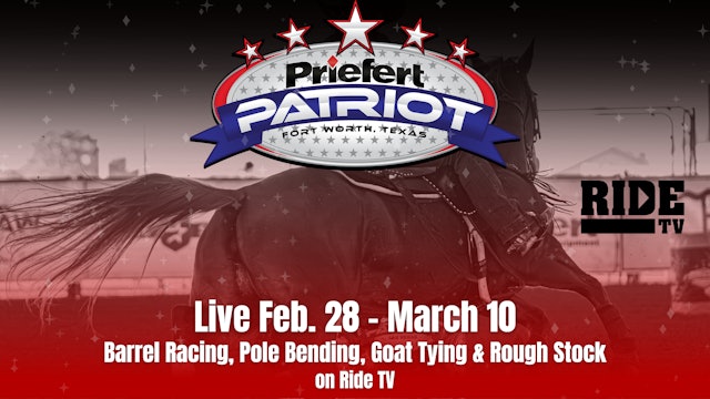 Barrel Racing | Futurity, Open 5D, Amer. Qualifier | The Patriot | March 8, 2024