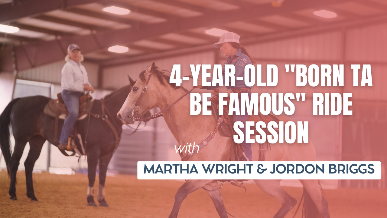 4-Year-Old "Born Ta Be Famous" Ride Session