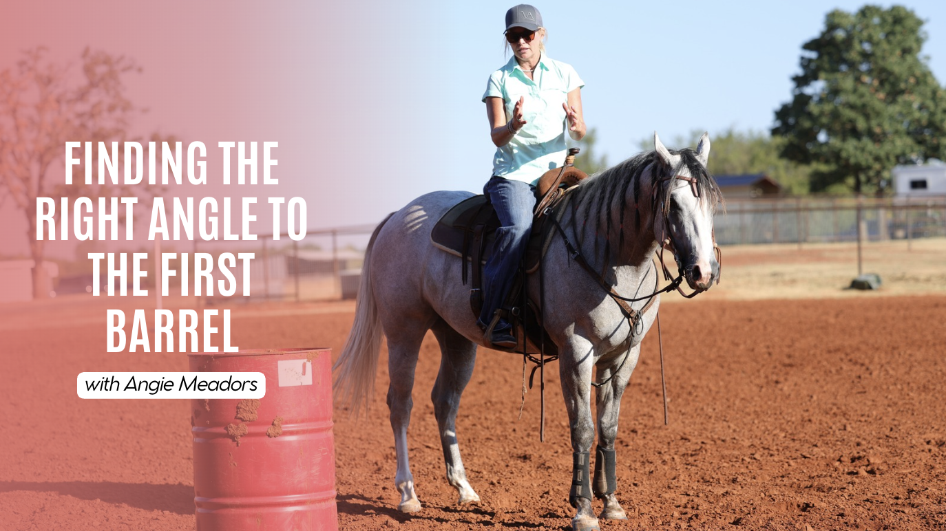 Angie Meadors: Finding the Right Angle to the First Barrel
