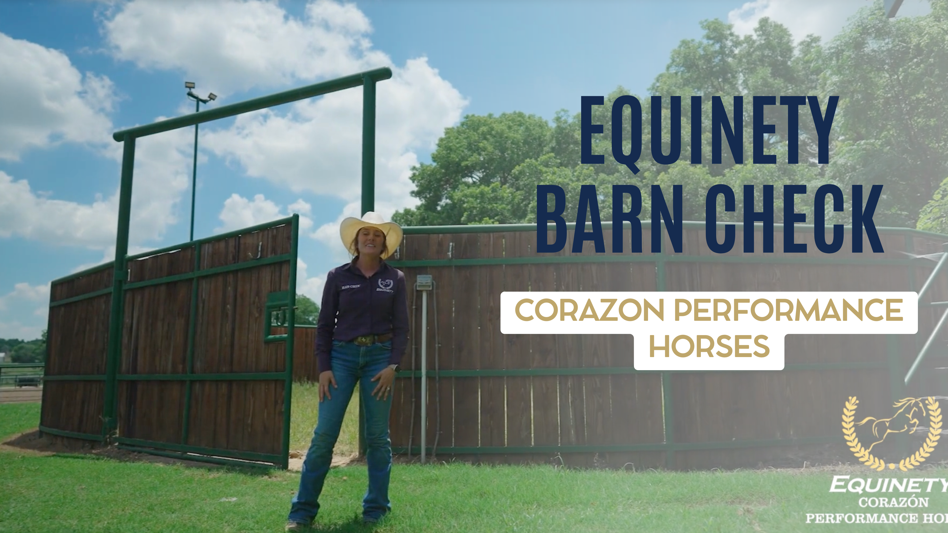 Christa Dunlap Equinety Barn Check