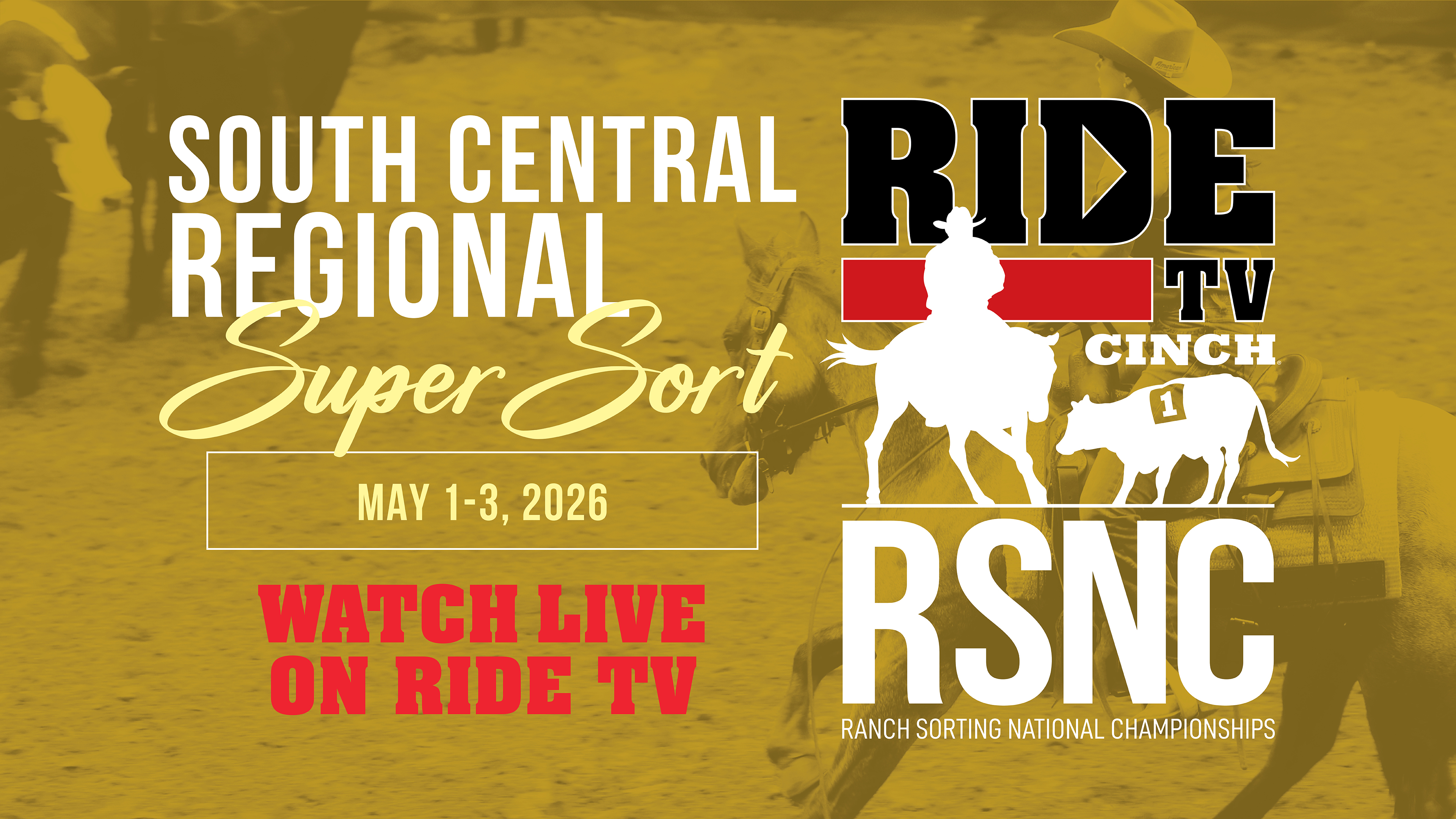 Cinch RSNC South Central Regional | Pen 3 | May 1 - 3, 2026