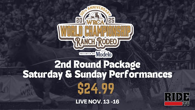 2nd Round Package | Saturday & Sunday Performances