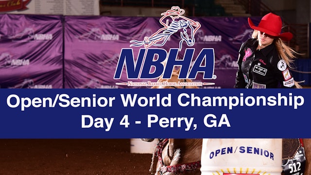NBHA Open/Senior World Day 4 - Perry, GA