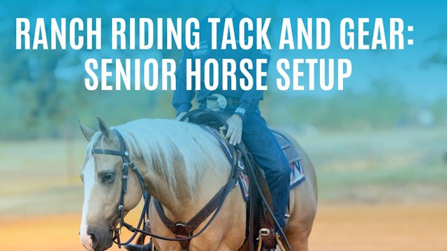 Ranch Riding Tack and Gear: Senior Ho...