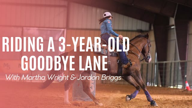 Riding a 3-Year-Old Goodbye Lane with...