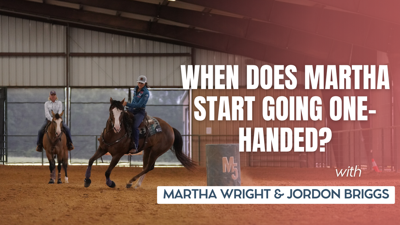 When Does Martha Start Going One-Handed?