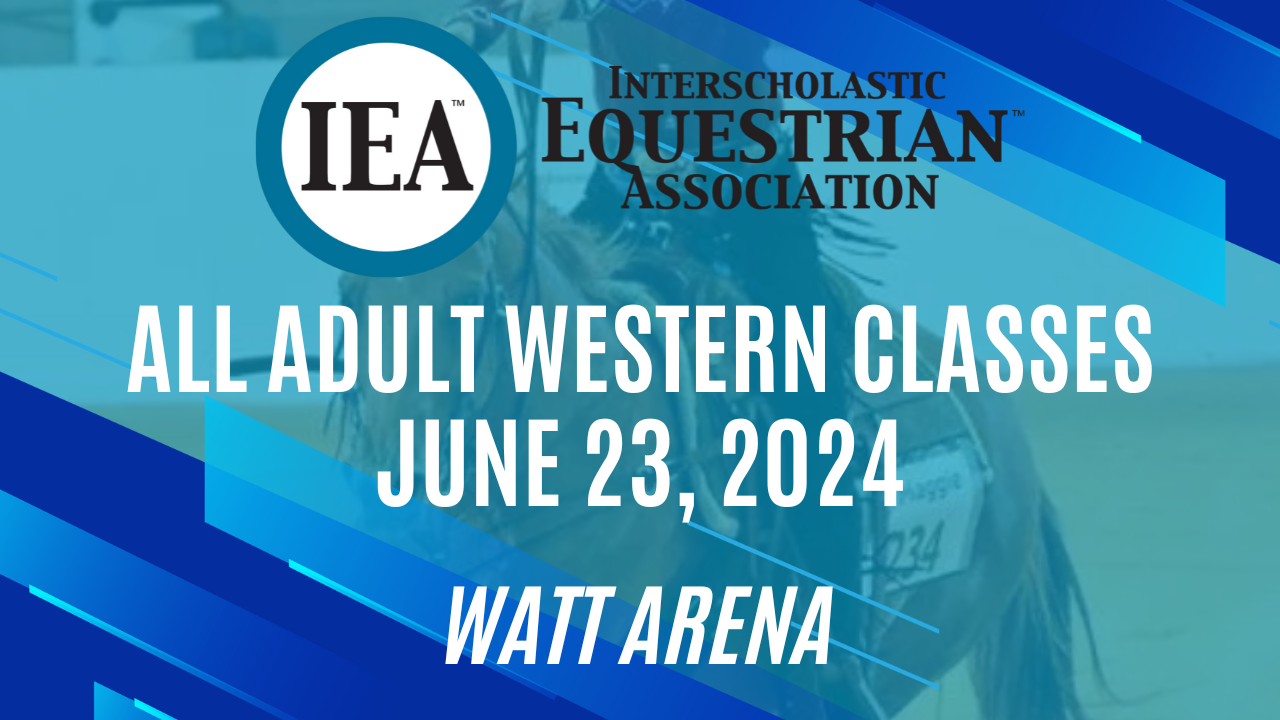 All Adult IEA Western Classes | IEA F...