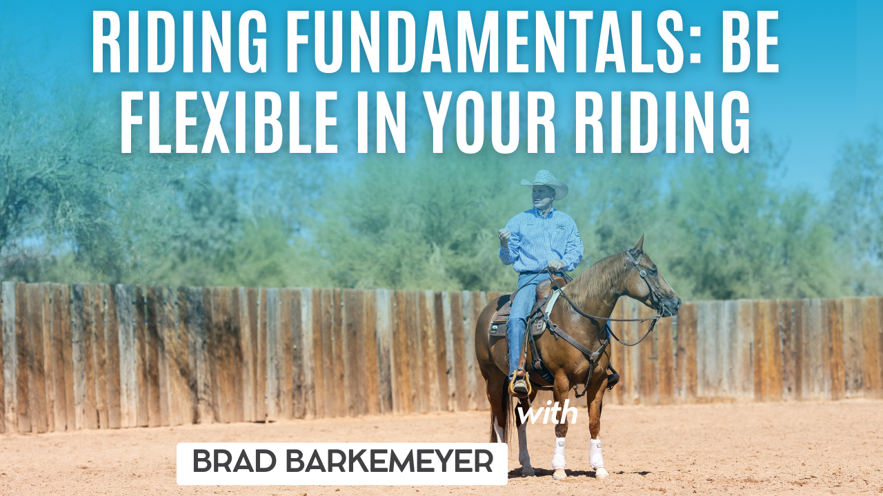Riding Fundamentals: Be Flexible in Your Riding