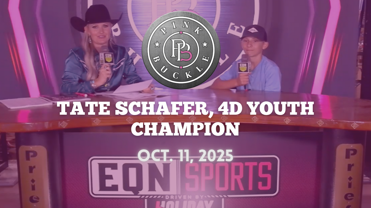 Tate Schafer, 4D Youth Champion | Pink Buckle | Oct. 11, 2025