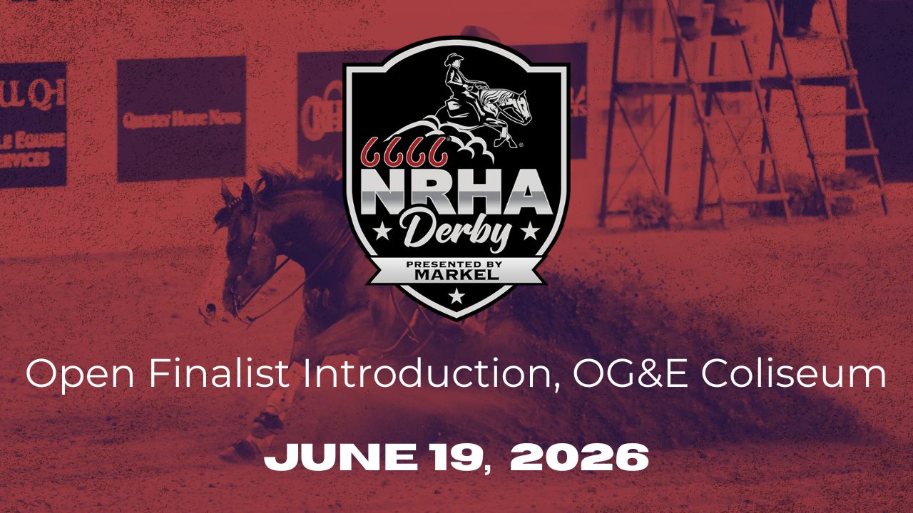 Open Finalist Introduction | 2026 6666 NRHA Derby | OG&E Coliseum | 6/19/2026
