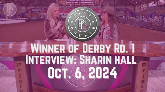 Sharin Hall, Round 1 Derby Winner | P...