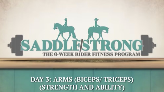 Saddle Strong - Week 4 Day 3 