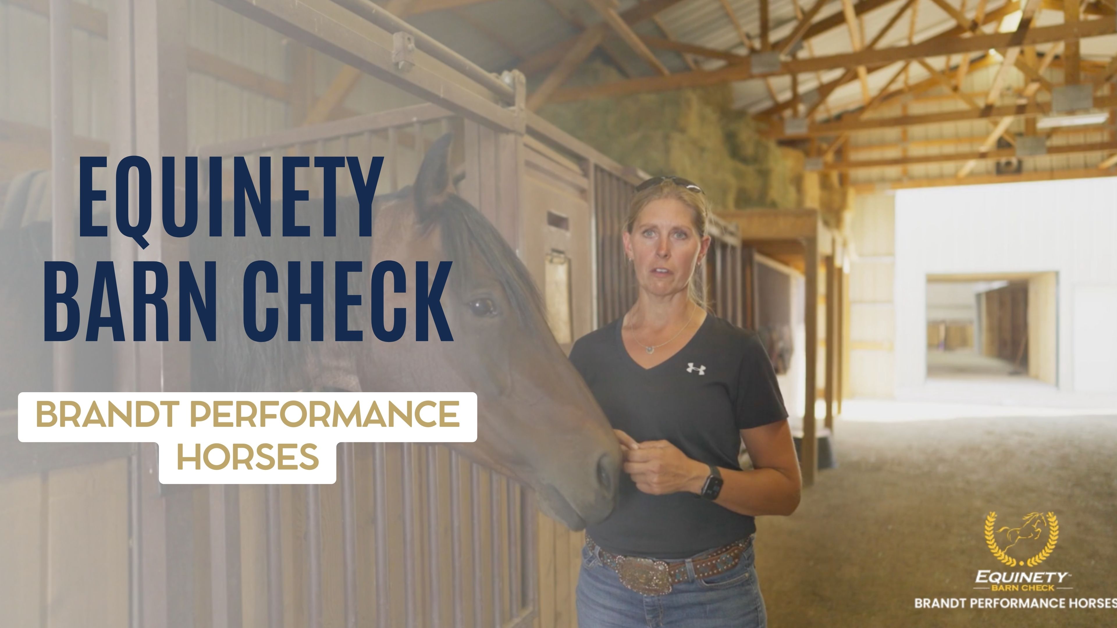 Brandt Performance Horses Equinety Barn Check