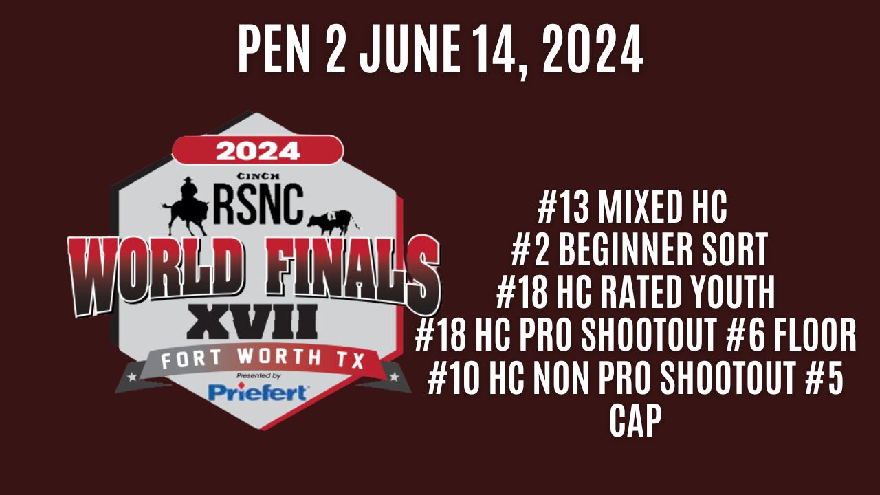 Pen 2 | Cinch Ranch Sorting National Championships World Finals | June 14, 2024