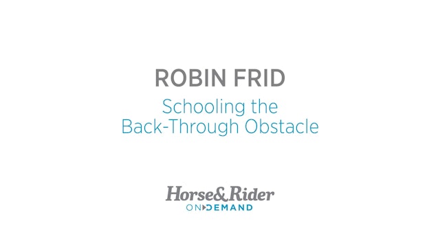 Schooling the Back-Through Obstacle