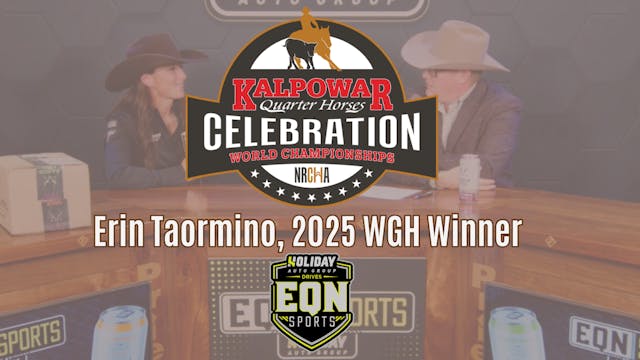 Erin Taormino, 2025 WGH Winner | NRCH...
