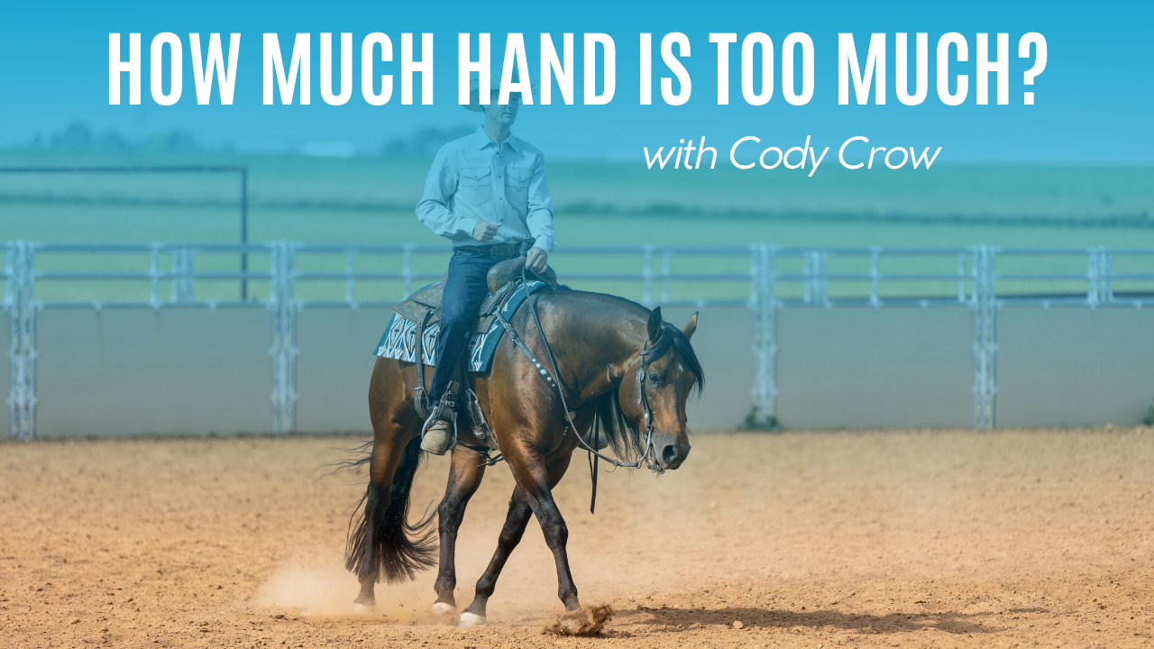 Cody Crow: How Much Hand Is Too Much?