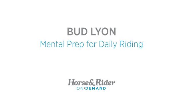 Mental Prep Checklist for Daily Riding