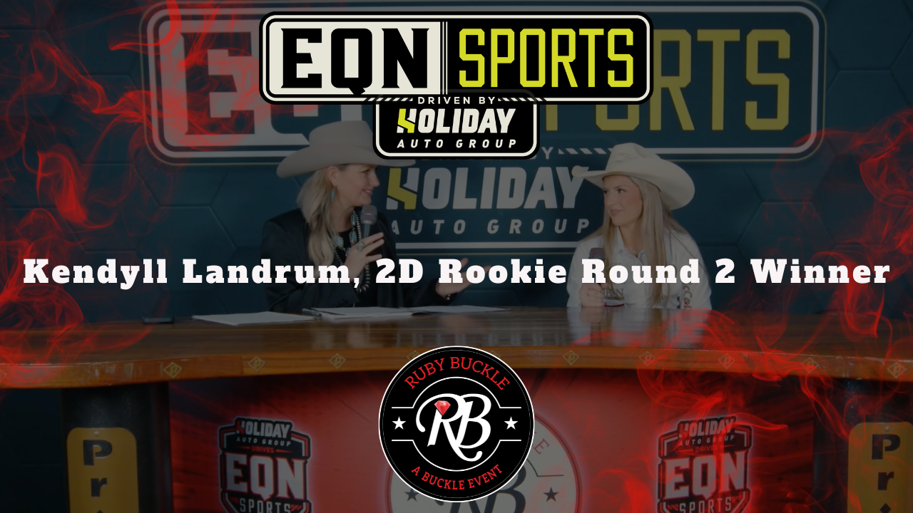 Kendyll Landrum, 2D Rookie Rd. 2 Winner | EQN Sports | Ruby Buckle Central
