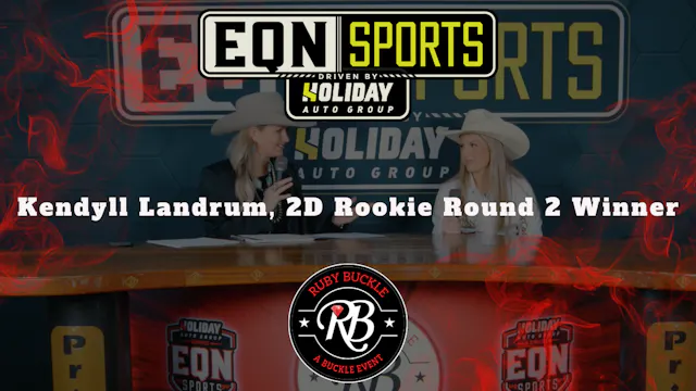 Kendyll Landrum, 2D Rookie Rd. 2 Winn...