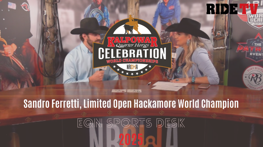 Sandro Ferretti, Limited Open Hack. World Champ | 2025 World's Greatest Horseman