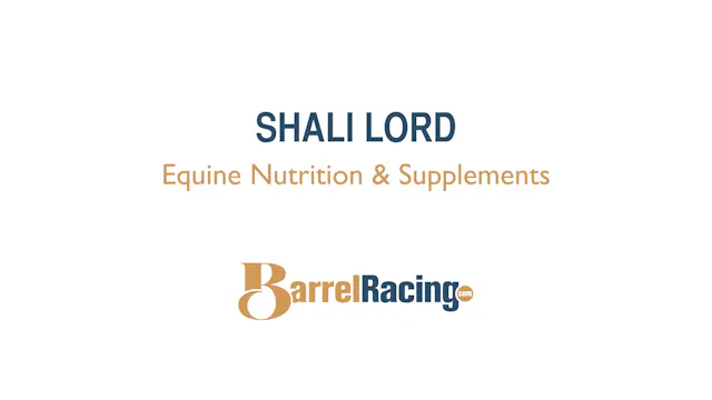 Equine Nutrition and Supplements