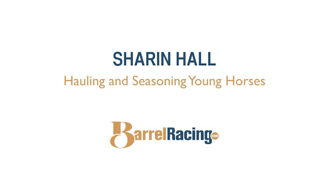 Hauling and Seasoning Young Horses