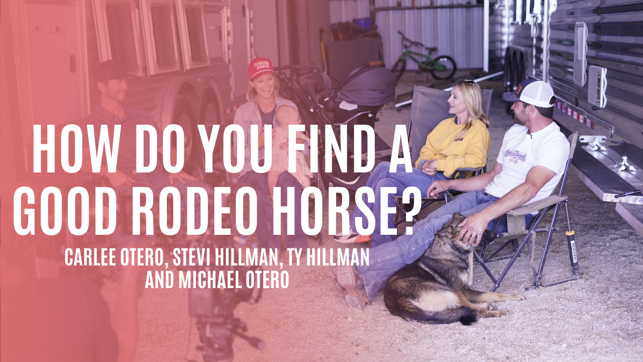 Carlee, Stevi, Ty & Michael: How Do You Find a Good Rodeo Horse?