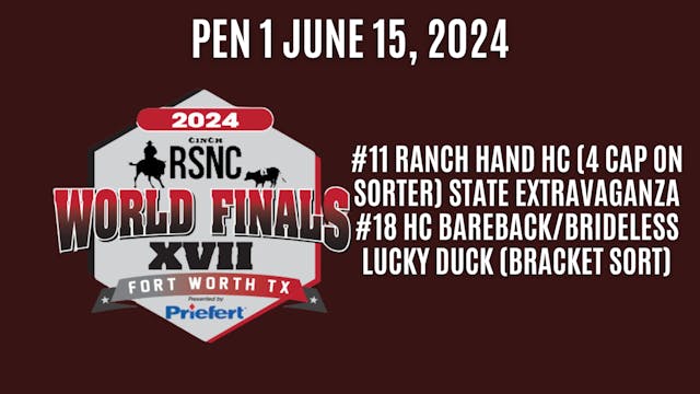 Pen 1 | Cinch Ranch Sorting National ...