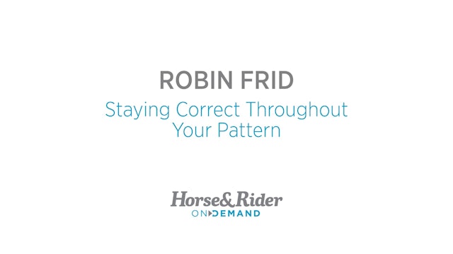 Staying Correct Throughout Your Pattern