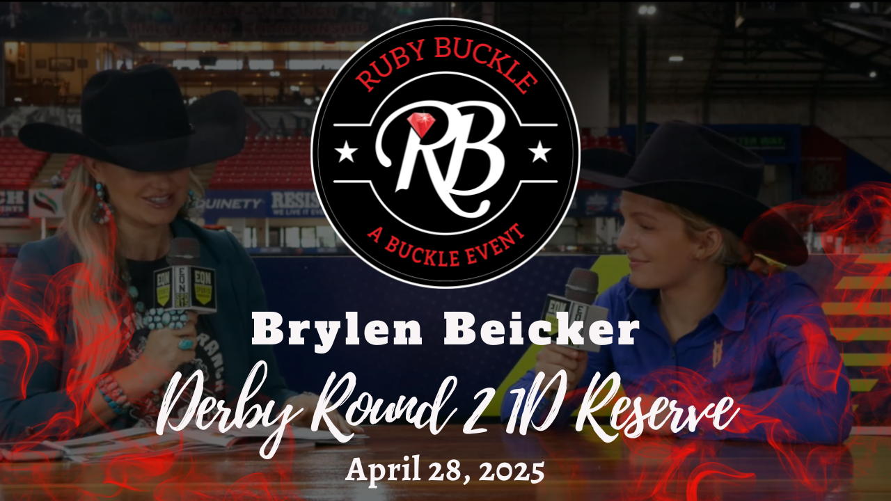 Brylen Beicker, Derby Round 2 1D Reserve | Ruby Buckle Central | April 30, 2025 