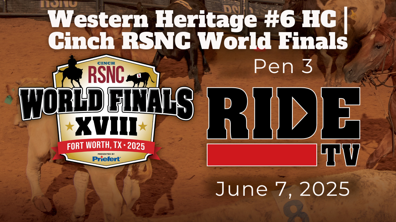 Western Heritage #6 HC | ⁠Cinch RSNC ...