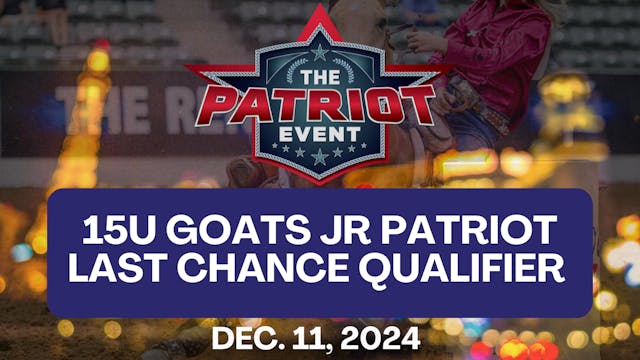 15U Goats Jr Patriot Last Chance Qual...