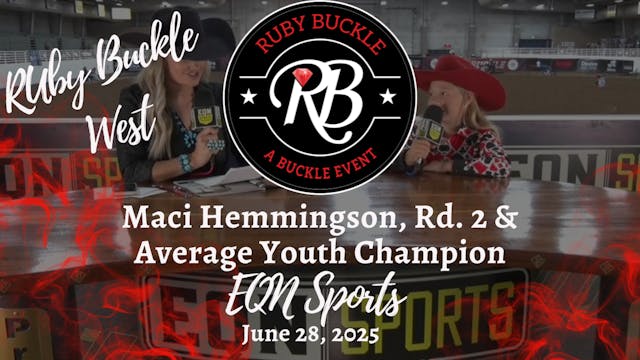 Maci Hemmingson, Rd. 2 & Average Yout...