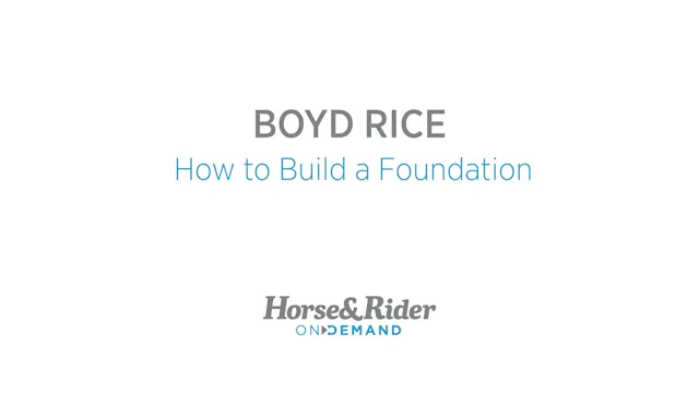 How to Build a Foundation