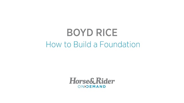 How to Build a Foundation