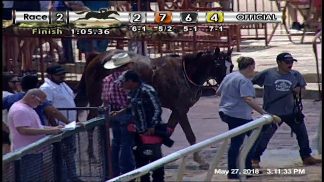 Lone Star Park Track Feed, May 27, 2018