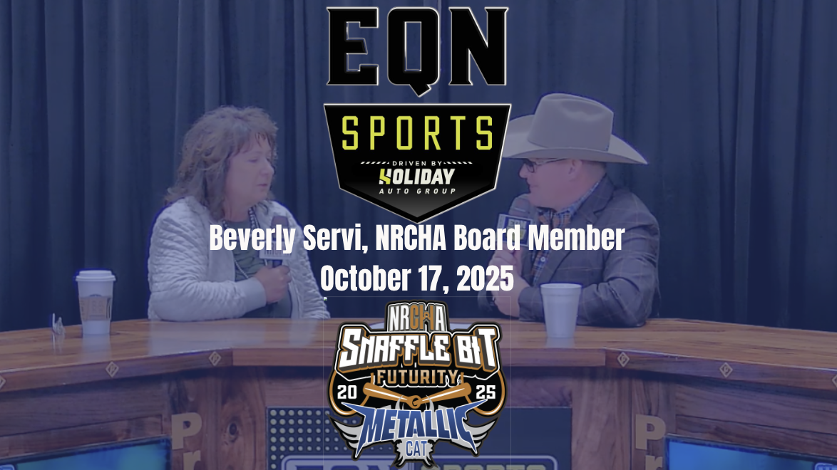 Beverly Servi, NRCHA Board Member | NRCHA Snaffle Bit Futurity | 10/17/25