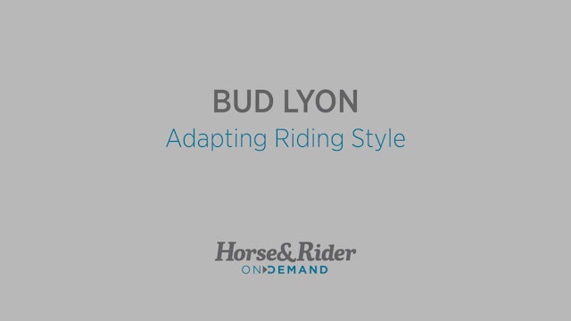 Adapting Your Riding Style