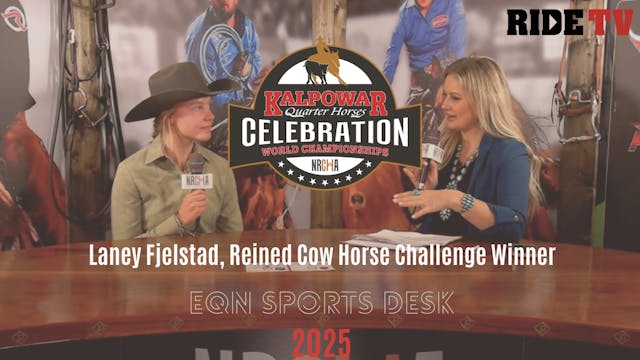 Laney Fjelstad, Reined Cow Horse Chal...