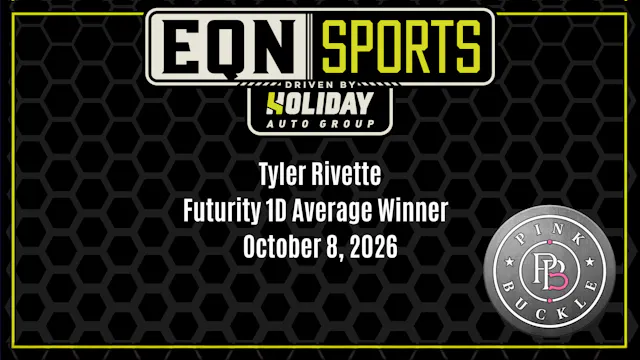 Tyler Rivette, Futurity 1D Average Wi...