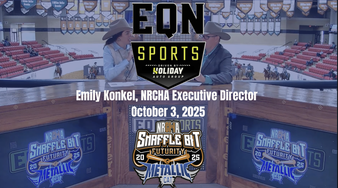 Emily Konkel, NRCHA Executive Director | Snaffle Bit Futurity | 10/3/25