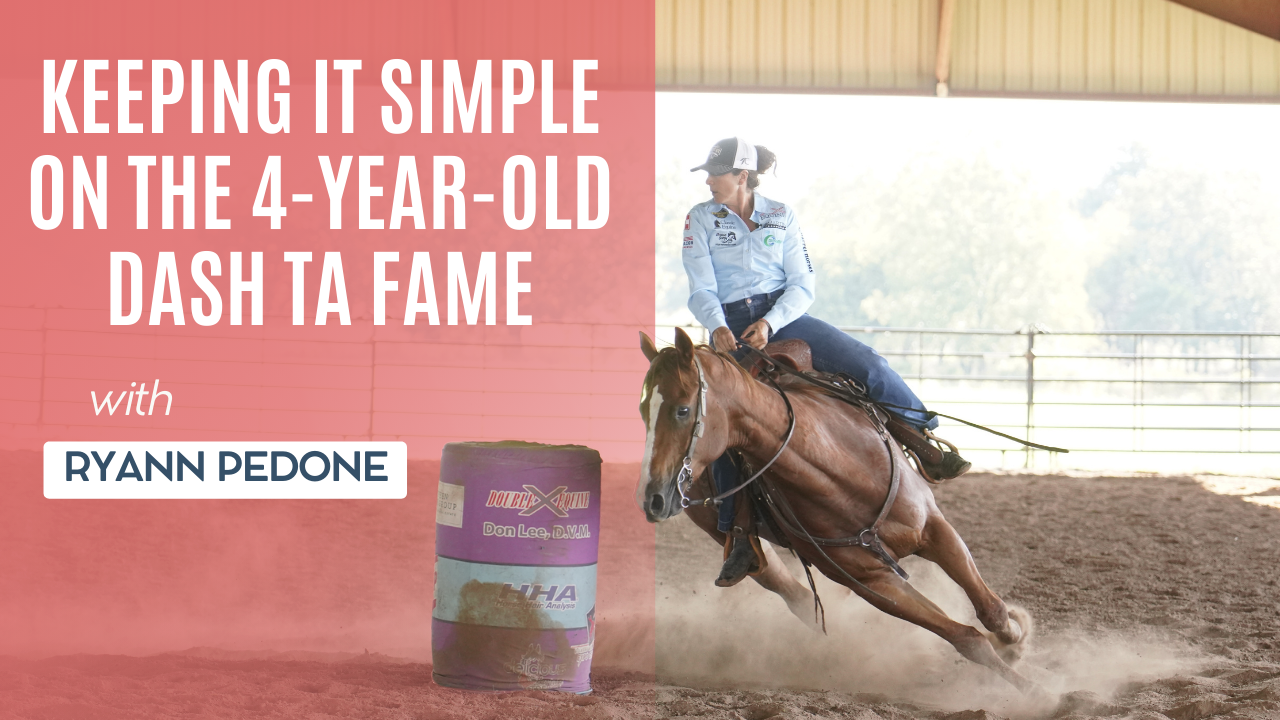 Keeping it Simple on the 4-Year-Old Dash Ta Fame