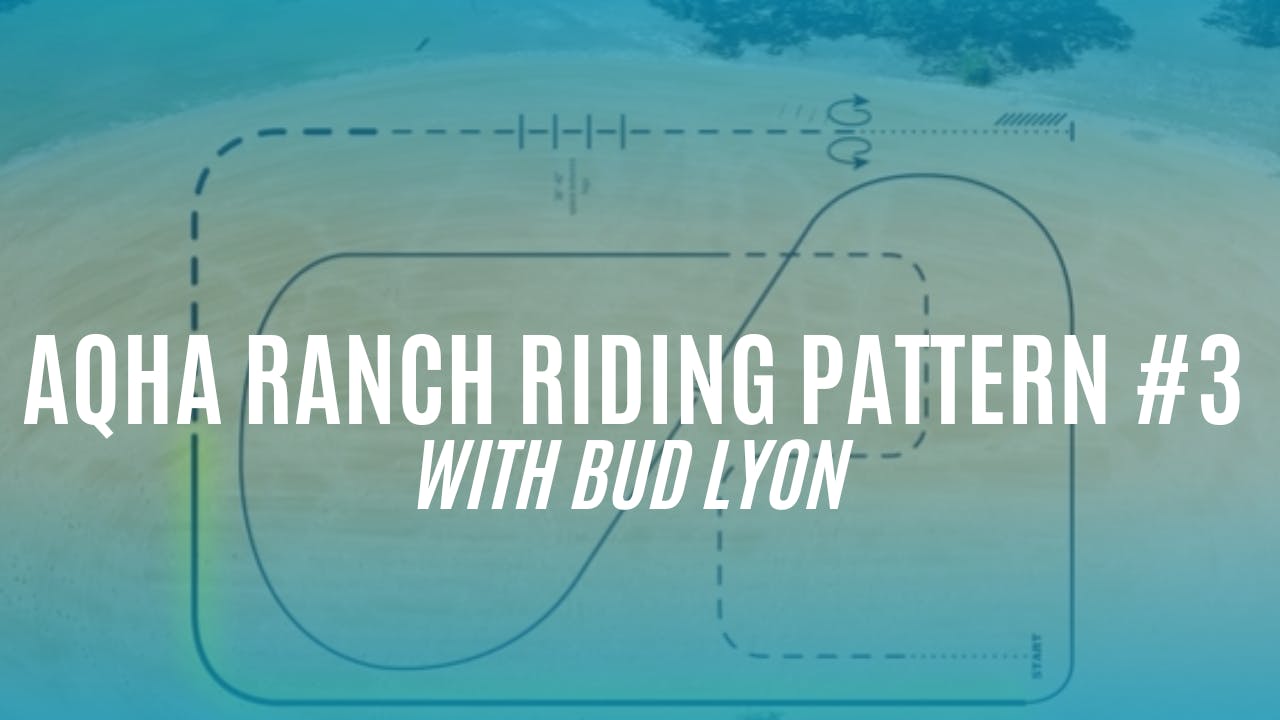 AQHA Ranch Riding Pattern #3 - Pattern Practice: AQHA Ranch Riding ...
