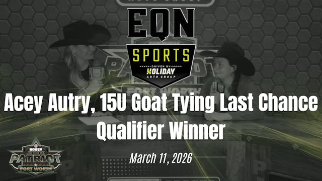 Acey Autry, 15U Goat Tying LCQ | EQN ...
