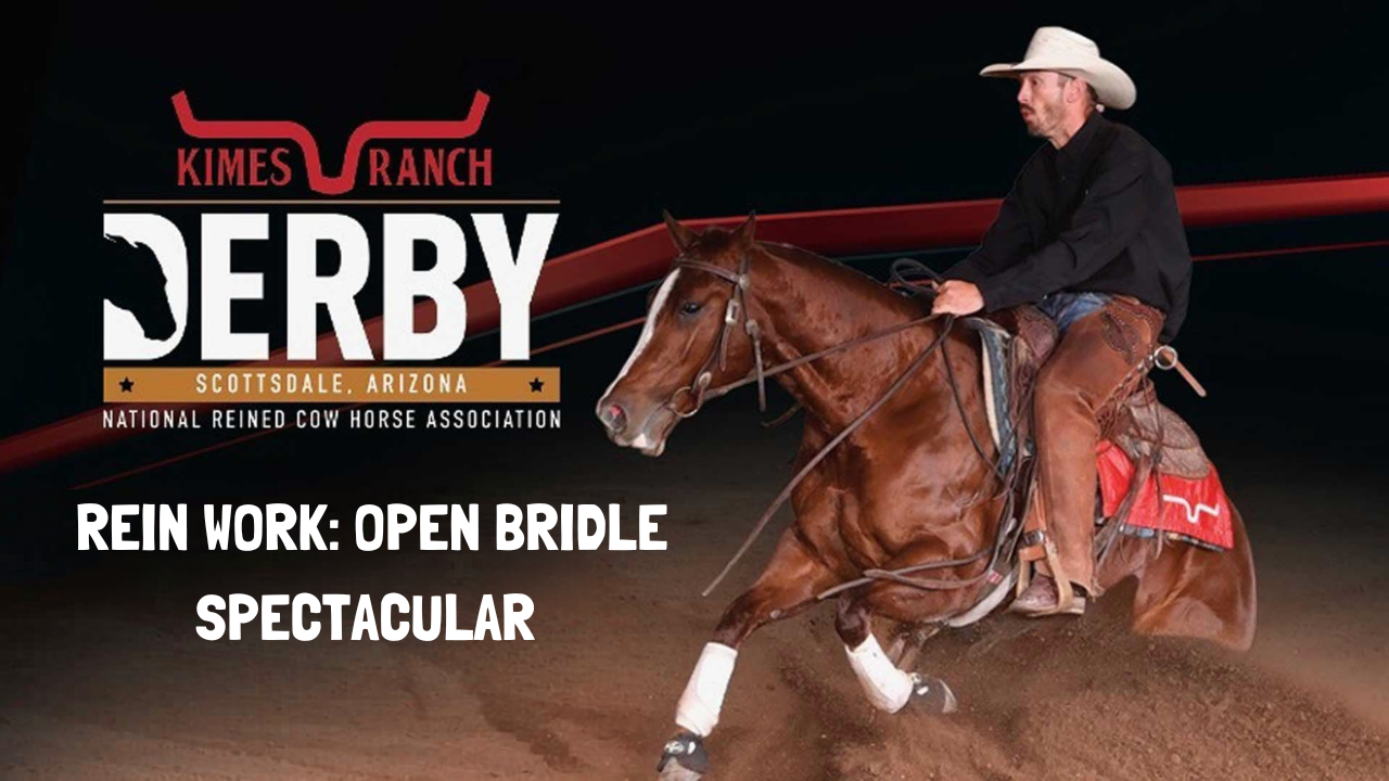 Rein Work: Open Bridle Spectacular | 2026 NRCHA Derby | Equidome